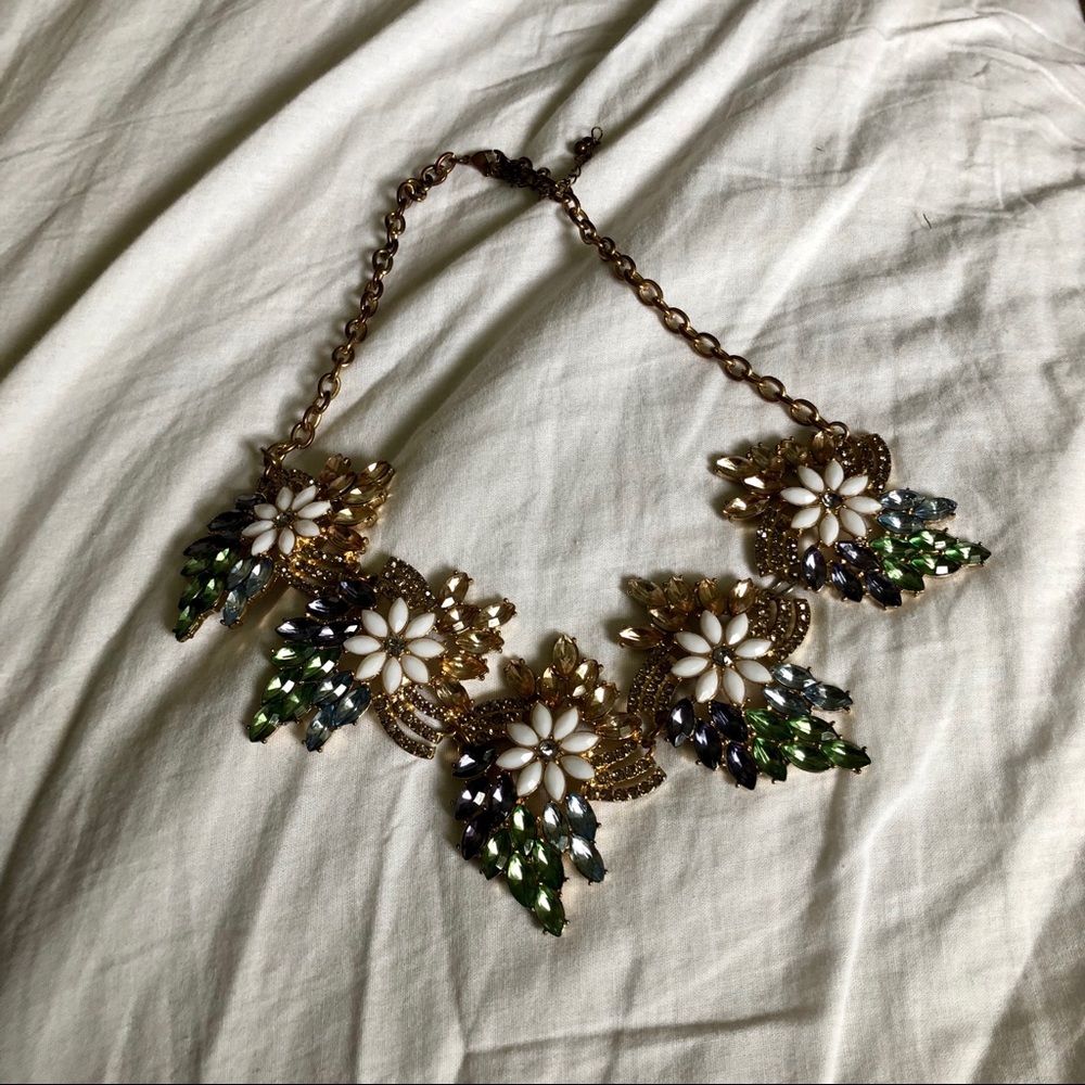 Bold statement necklace
